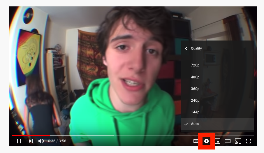 youtube video size