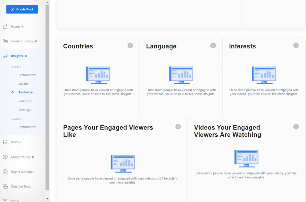 Facebook Analytics on Creator Studio