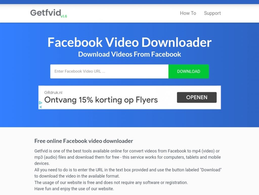 instal Facebook Video Downloader 6.17.9 free