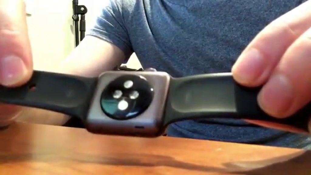 how to take off apple watch band
