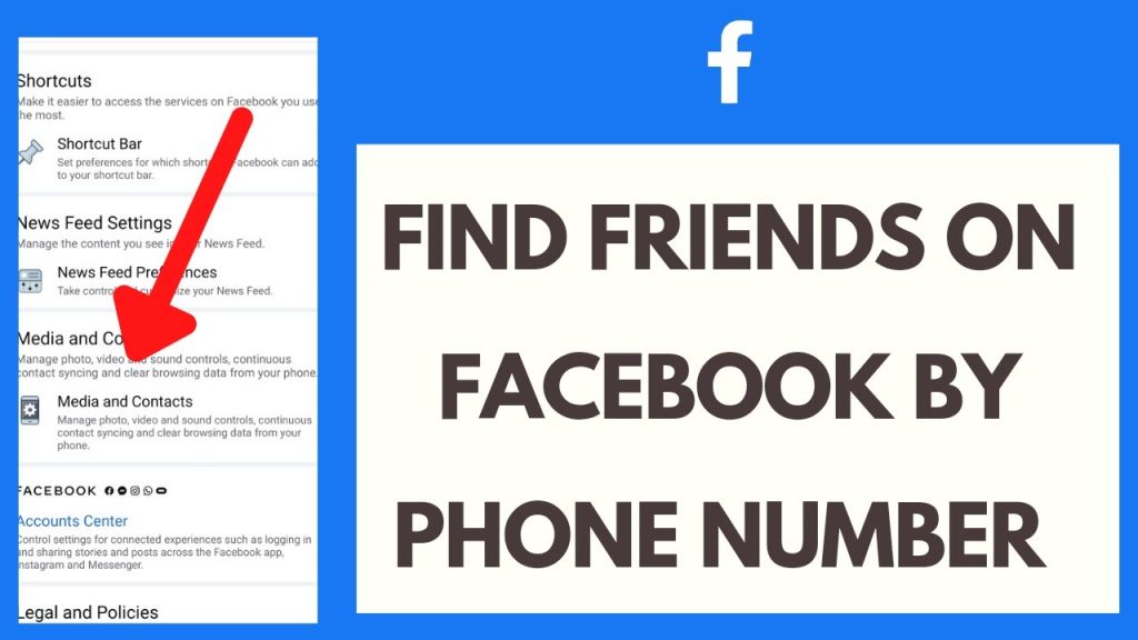 facebook search by phone number iphone