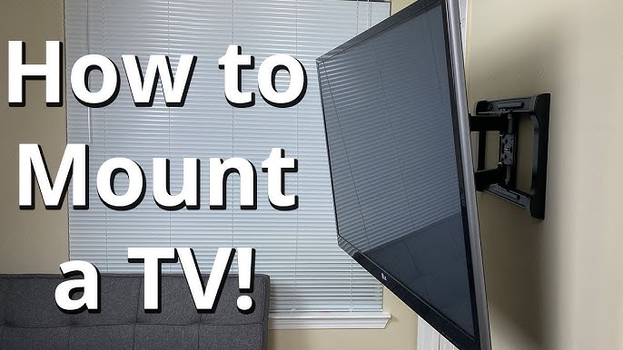 How to Mount a TV on the Wall
