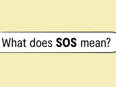 What does SOS Mean