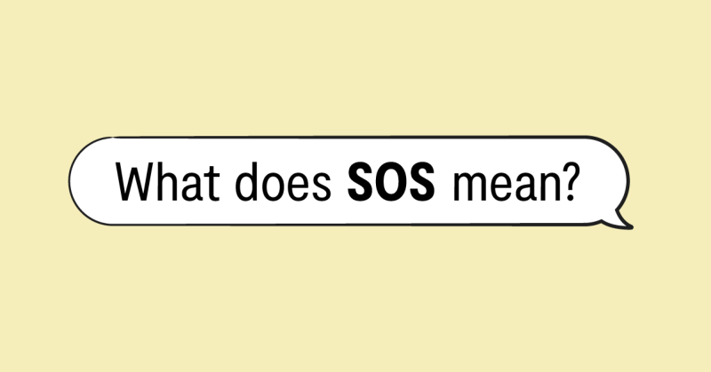 What Does SOS Mean Explained InoSocial