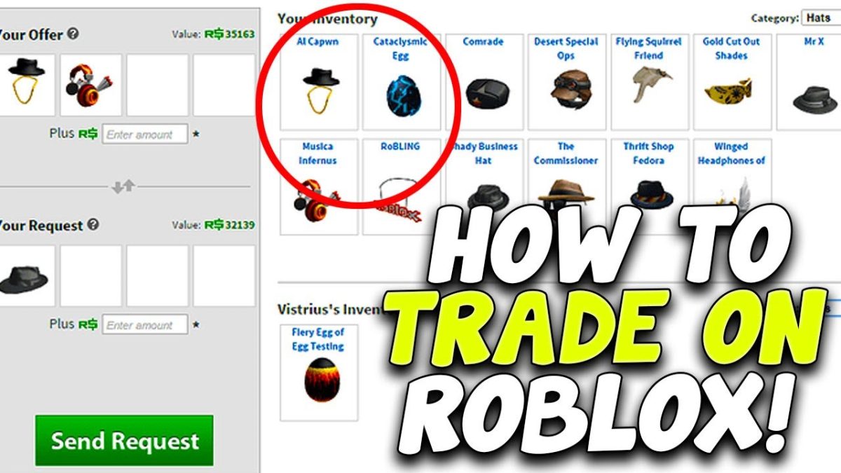 how to trade in roblox