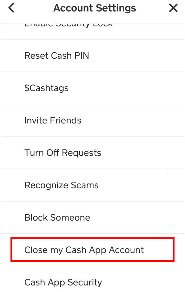 How to Delete a Cash App Account