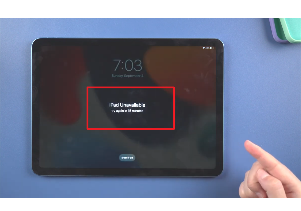iPad Unavailable