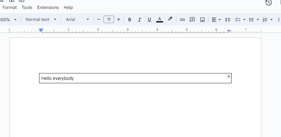 How to Insert Text Box in Google Docs 