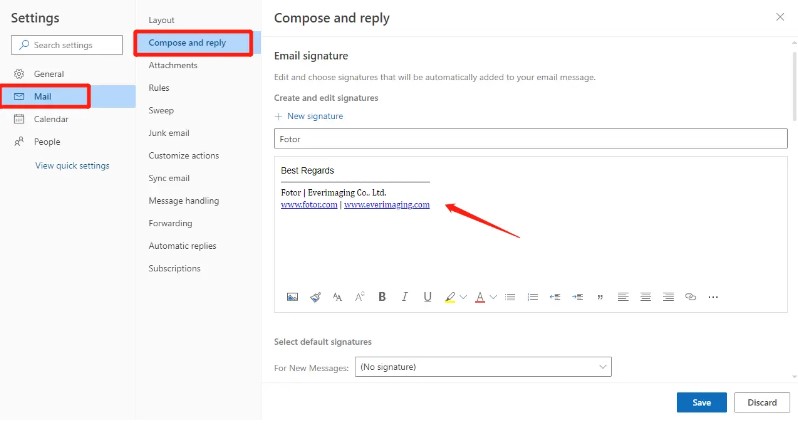 How to Change Signature in Outlook