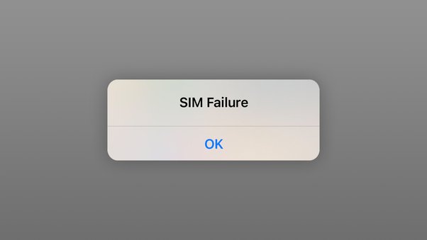 sim failure